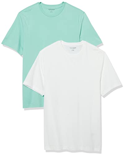 Amazon Essentials Men's Short-Sleeve Crewneck T-Shirt, Pack of 2