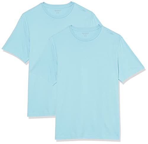Amazon Essentials Men's Short-Sleeve Crewneck T-Shirt, Pack of 2
