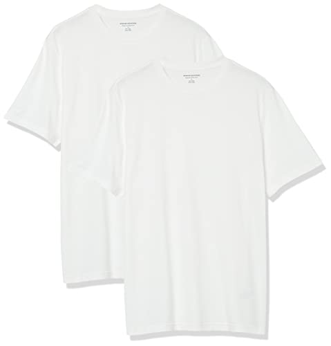Amazon Essentials Men's Short-Sleeve Crewneck T-Shirt, Pack of 2