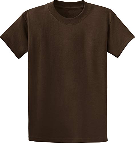 Clothe Co. Mens Heavyweight Cotton T-Shirt Plain Tee (Available in Big & Tall)