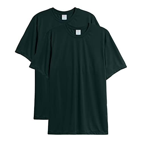 Hanes Men's Cool Dri Performance T-Shirt, Moisture-Wicking Short Sleeve Tee, 40+ UPF Protection, 2 Or 5 Pack