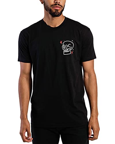 INTO THE AM Mens T Shirts Soft Cotton Blend Crew Neck Tee S - 4XL Athletic Fit Plain Casual T-Shirt for Men