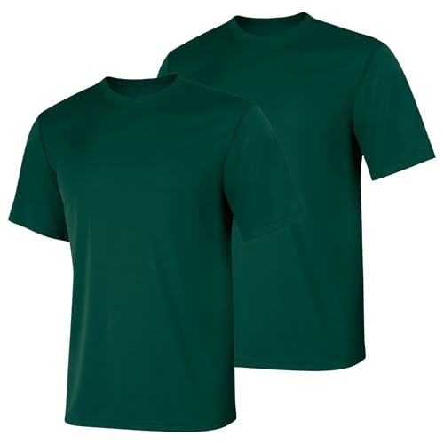 Hanes Men's Cool Dri Performance T-Shirt, Moisture-Wicking Short Sleeve Tee, 40+ UPF Protection, 2 Or 5 Pack
