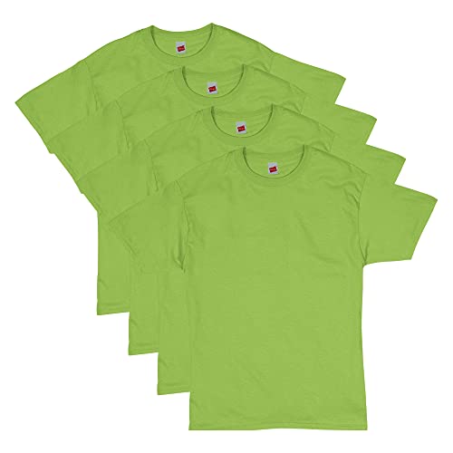 Hanes Men's T-Shirt Pack - 4-Pack - Essential-T Crewneck Cotton T-Shirts - Everyday Men's Tees - Big & Tall Available