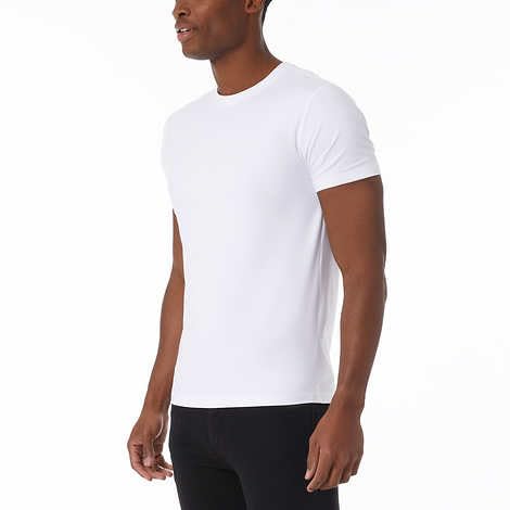 32 Degrees Men's Cool Classic Crewneck T-Shirt, Anti-Odor, Quick Drying, 4-Way Stretch