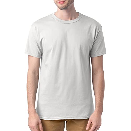 Hanes Men's T-Shirt Pack - 4-Pack - Essential-T Crewneck Cotton T-Shirts - Everyday Men's Tees - Big & Tall Available