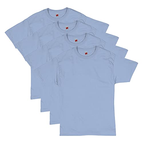 Hanes Men's T-Shirt Pack - 4-Pack - Essential-T Crewneck Cotton T-Shirts - Everyday Men's Tees - Big & Tall Available