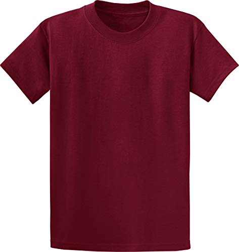Clothe Co. Mens Heavyweight Cotton T-Shirt Plain Tee (Available in Big & Tall)