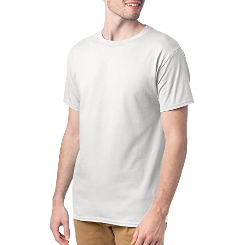 Hanes Men's T-Shirt Pack - 4-Pack - Essential-T Crewneck Cotton T-Shirts - Everyday Men's Tees - Big & Tall Available