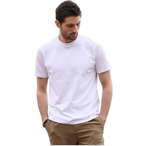 Men’s Short Sleeve Quick Dry Moisture Wicking Active Crew Neck T Shirt - Athletic Running Gym Workout Tee Tops