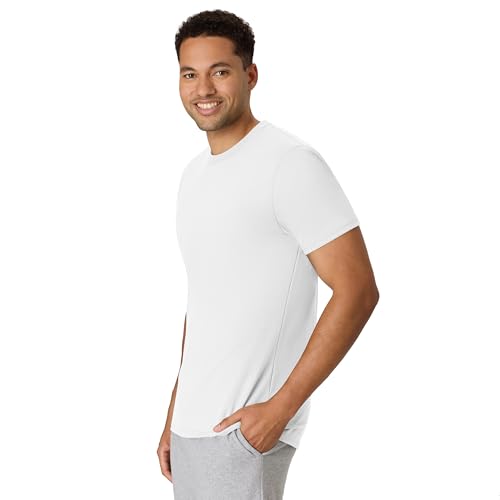 Hanes Men's Originals Lightweight T-Shirt, Crewneck T-Shirts for Men, Tri-Blend Tee