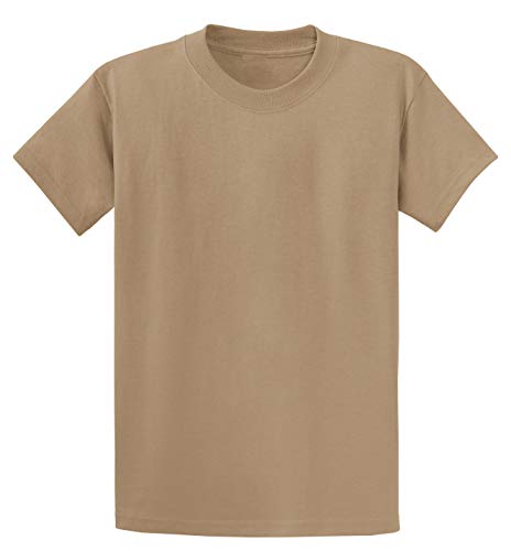 Clothe Co. Mens Heavyweight Cotton T-Shirt Plain Tee (Available in Big & Tall)