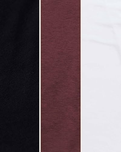 INTO THE AM Mens T Shirts Soft Cotton Blend Crew Neck Tee S - 4XL Athletic Fit Plain Casual T-Shirt for Men