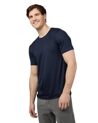 32 Degrees Men's Cool Classic Crewneck T-Shirt, Anti-Odor, Quick Drying, 4-Way Stretch