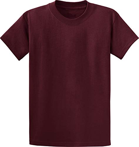 Clothe Co. Mens Heavyweight Cotton T-Shirt Plain Tee (Available in Big & Tall)