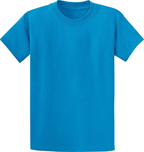 Clothe Co. Mens Heavyweight Cotton T-Shirt Plain Tee (Available in Big & Tall)