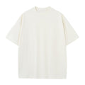 KEEPSHOWING Men's Cotton T-Shirts Oversized Unisex Short Sleeve Crew Neck Loose Basic Tops Solid Athletic Tee