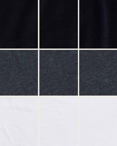 INTO THE AM Mens T Shirts Soft Cotton Blend Crew Neck Tee S - 4XL Athletic Fit Plain Casual T-Shirt for Men
