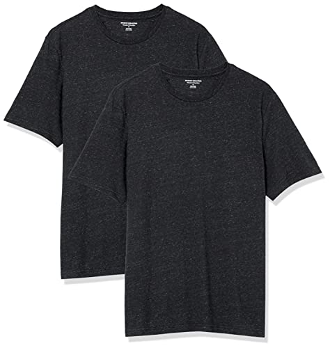 Amazon Essentials Men's Short-Sleeve Crewneck T-Shirt, Pack of 2