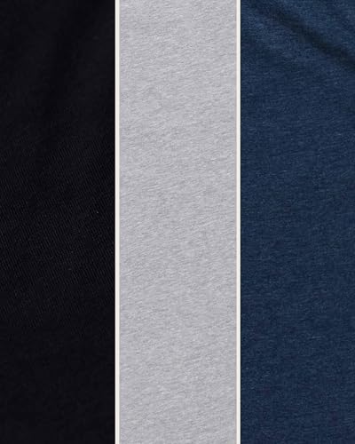 INTO THE AM Mens T Shirts Soft Cotton Blend Crew Neck Tee S - 4XL Athletic Fit Plain Casual T-Shirt for Men
