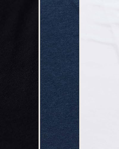 INTO THE AM Mens T Shirts Soft Cotton Blend Crew Neck Tee S - 4XL Athletic Fit Plain Casual T-Shirt for Men