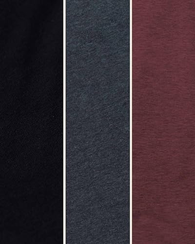 INTO THE AM Mens T Shirts Soft Cotton Blend Crew Neck Tee S - 4XL Athletic Fit Plain Casual T-Shirt for Men