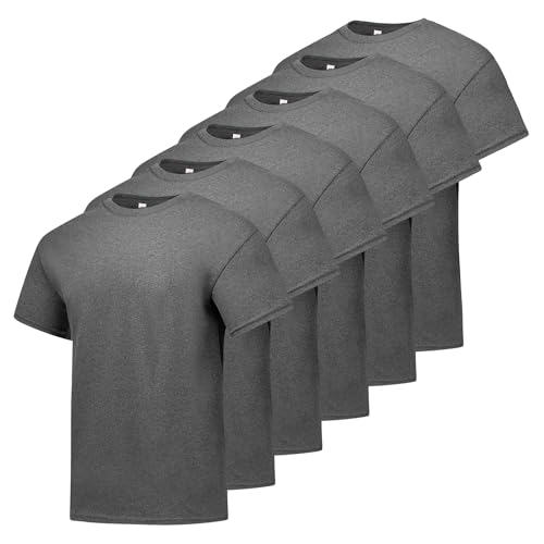Hanes Men's T-Shirt Pack - 4-Pack - Essential-T Crewneck Cotton T-Shirts - Everyday Men's Tees - Big & Tall Available