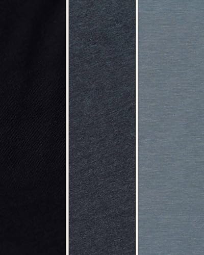 INTO THE AM Mens T Shirts Soft Cotton Blend Crew Neck Tee S - 4XL Athletic Fit Plain Casual T-Shirt for Men