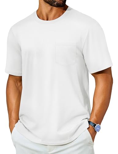 Amazon Essentials Men's Relaxed-Fit Heavyweight Cotton T-Shirt