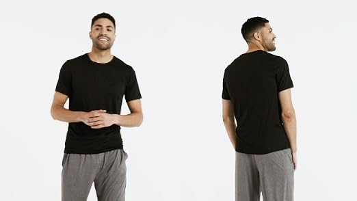 32 Degrees Men's Cool Classic Crewneck T-Shirt, Anti-Odor, Quick Drying, 4-Way Stretch
