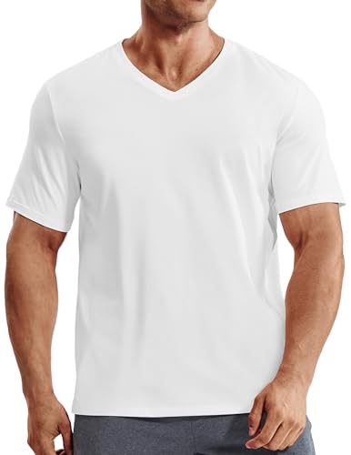 32 Degrees Men's Cool Classic Crewneck T-Shirt, Anti-Odor, Quick Drying, 4-Way Stretch