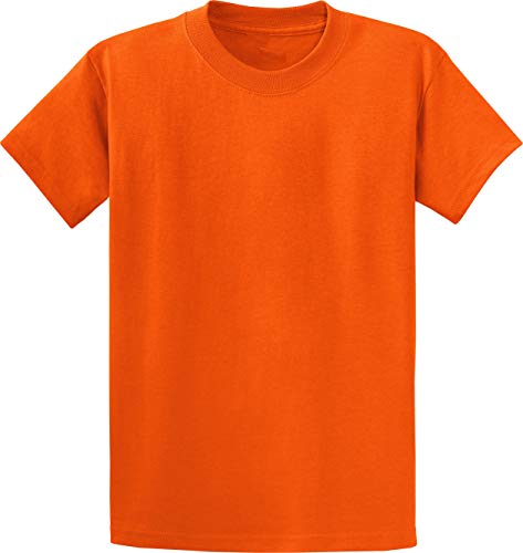 Clothe Co. Mens Heavyweight Cotton T-Shirt Plain Tee (Available in Big & Tall)