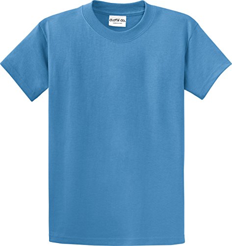 Clothe Co. Mens Heavyweight Cotton T-Shirt Plain Tee (Available in Big & Tall)