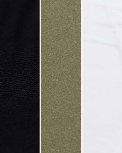 INTO THE AM Mens T Shirts Soft Cotton Blend Crew Neck Tee S - 4XL Athletic Fit Plain Casual T-Shirt for Men