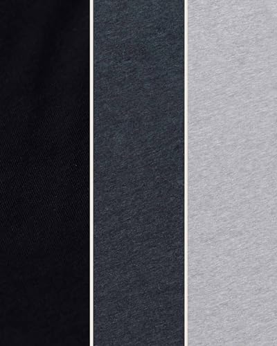 INTO THE AM Mens T Shirts Soft Cotton Blend Crew Neck Tee S - 4XL Athletic Fit Plain Casual T-Shirt for Men