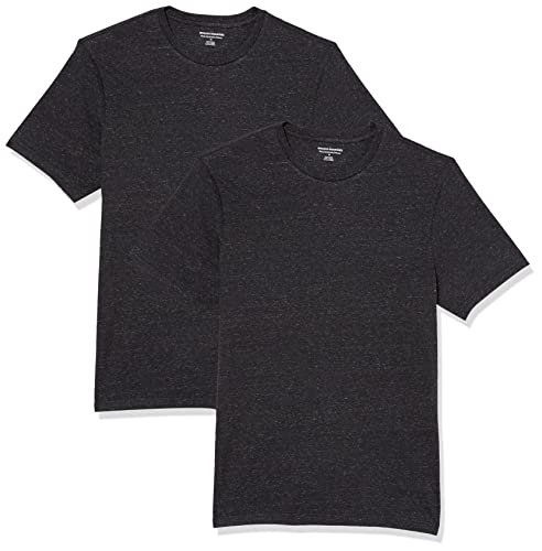 Amazon Essentials Men's Short-Sleeve Crewneck T-Shirt, Pack of 2