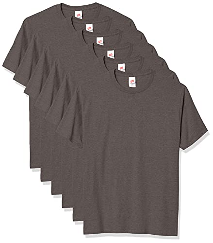 Hanes Men's T-Shirt Pack - 4-Pack - Essential-T Crewneck Cotton T-Shirts - Everyday Men's Tees - Big & Tall Available