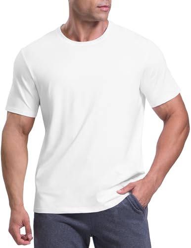 Amazon Essentials Men's Short-Sleeve Crewneck T-Shirt, Pack of 2