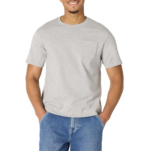 Amazon Essentials Men's Relaxed-Fit Heavyweight Cotton T-Shirt