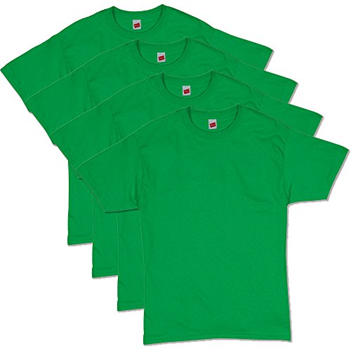 Hanes Men's T-Shirt Pack - 4-Pack - Essential-T Crewneck Cotton T-Shirts - Everyday Men's Tees - Big & Tall Available