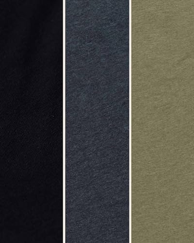 INTO THE AM Mens T Shirts Soft Cotton Blend Crew Neck Tee S - 4XL Athletic Fit Plain Casual T-Shirt for Men