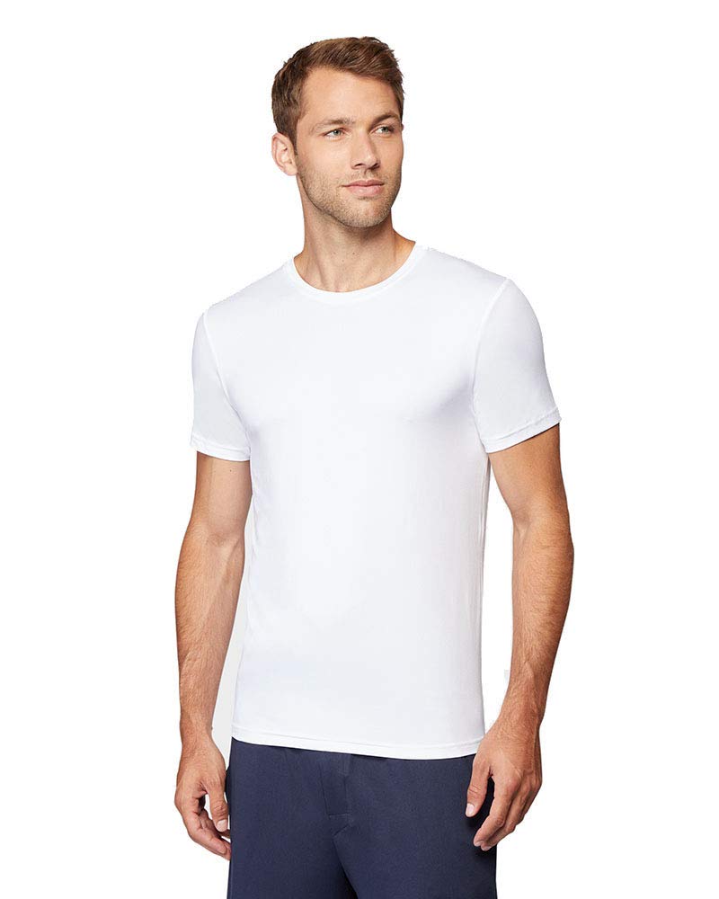 32 Degrees Men's Cool Classic Crewneck T-Shirt, Anti-Odor, Quick Drying, 4-Way Stretch