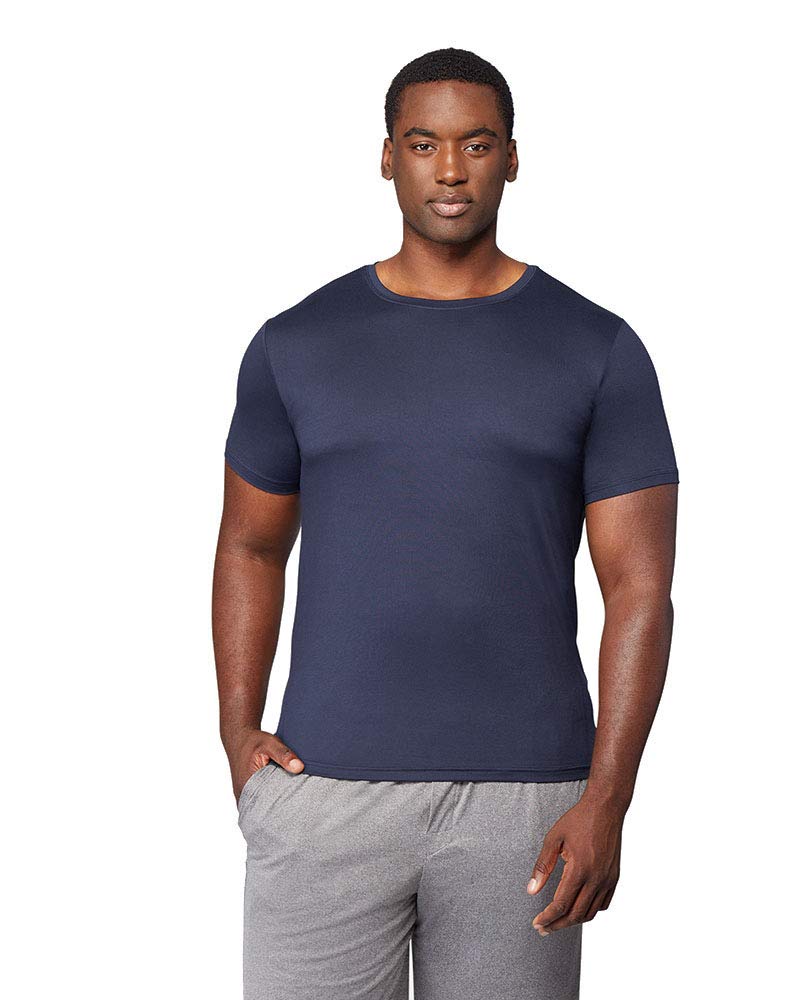 32 Degrees Men's Cool Classic Crewneck T-Shirt, Anti-Odor, Quick Drying, 4-Way Stretch