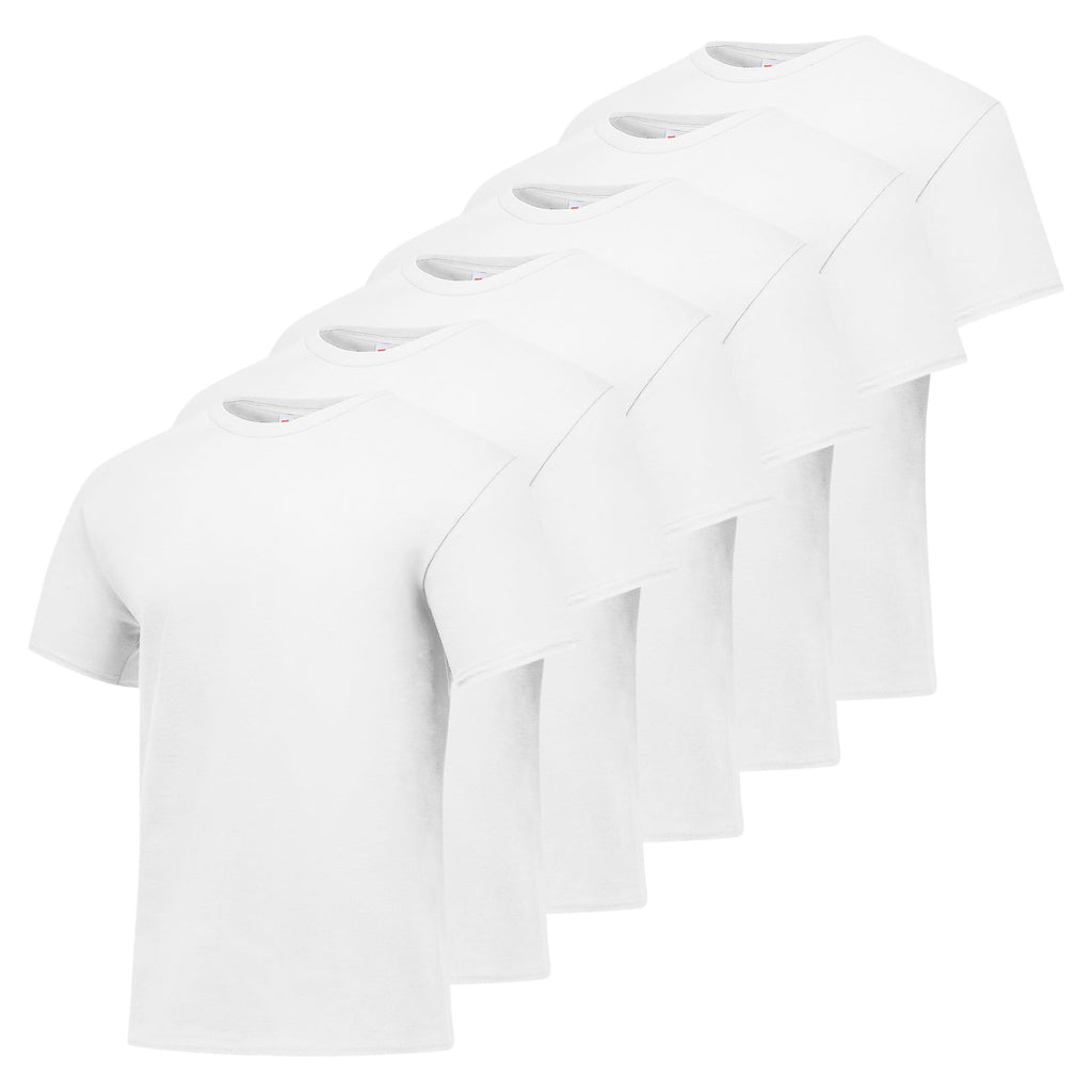 Hanes Men's T-Shirt Pack - 4-Pack - Essential-T Crewneck Cotton T-Shirts - Everyday Men's Tees - Big & Tall Available