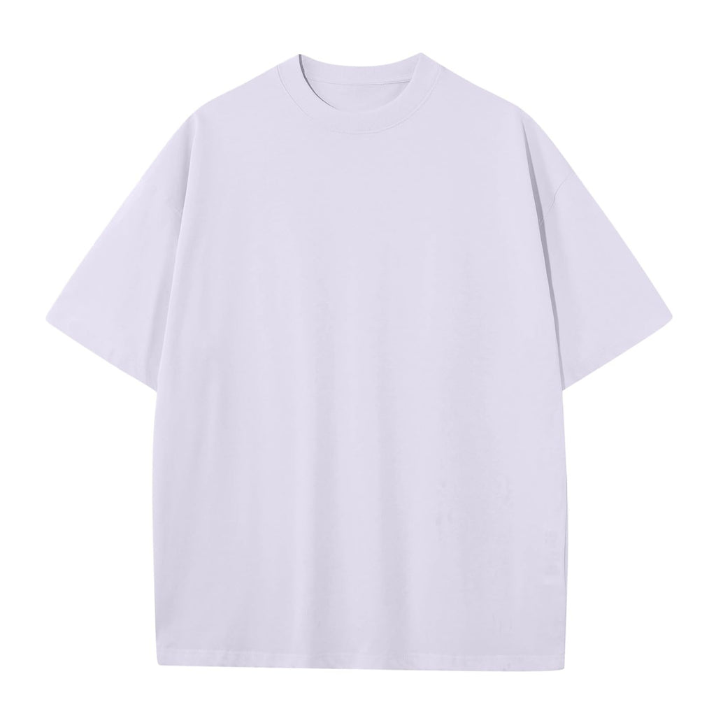 Mens Oversized T-Shirts Fashion Loose Fit Crewneck Tshirt Streetwear Heavyweight Short Sleeve Gym Workout Tops