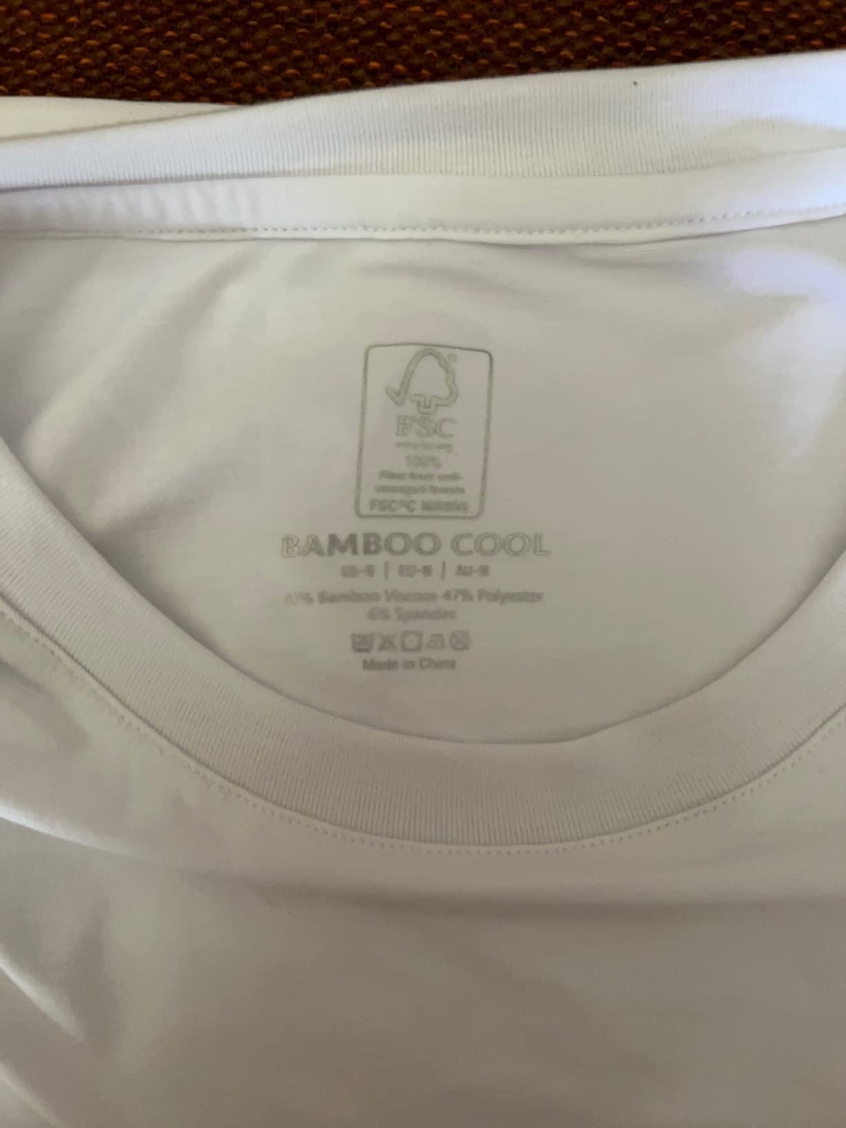 BAMBOO COOL Mens Undershirts Pack, Soft T Shirts for Men, Moisture Wicking Tees, Stretchy Breathable Crew Neck Inner Shirt