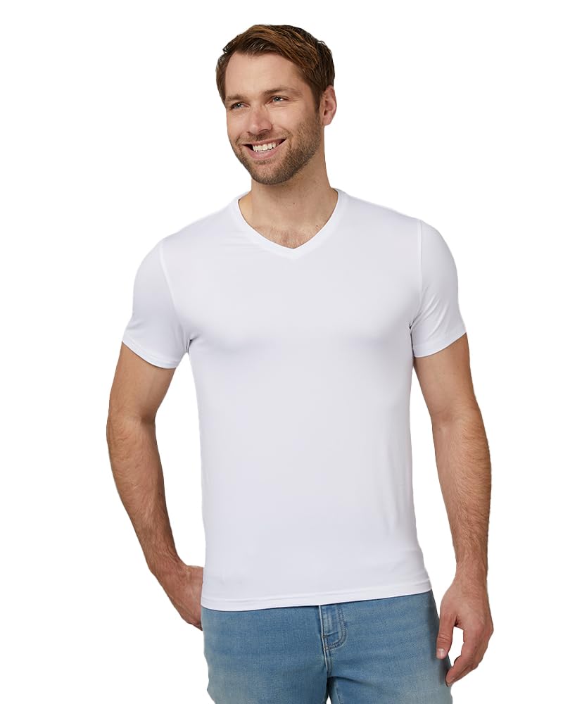 32 Degrees Men's Cool Classic Crewneck T-Shirt, Anti-Odor, Quick Drying, 4-Way Stretch