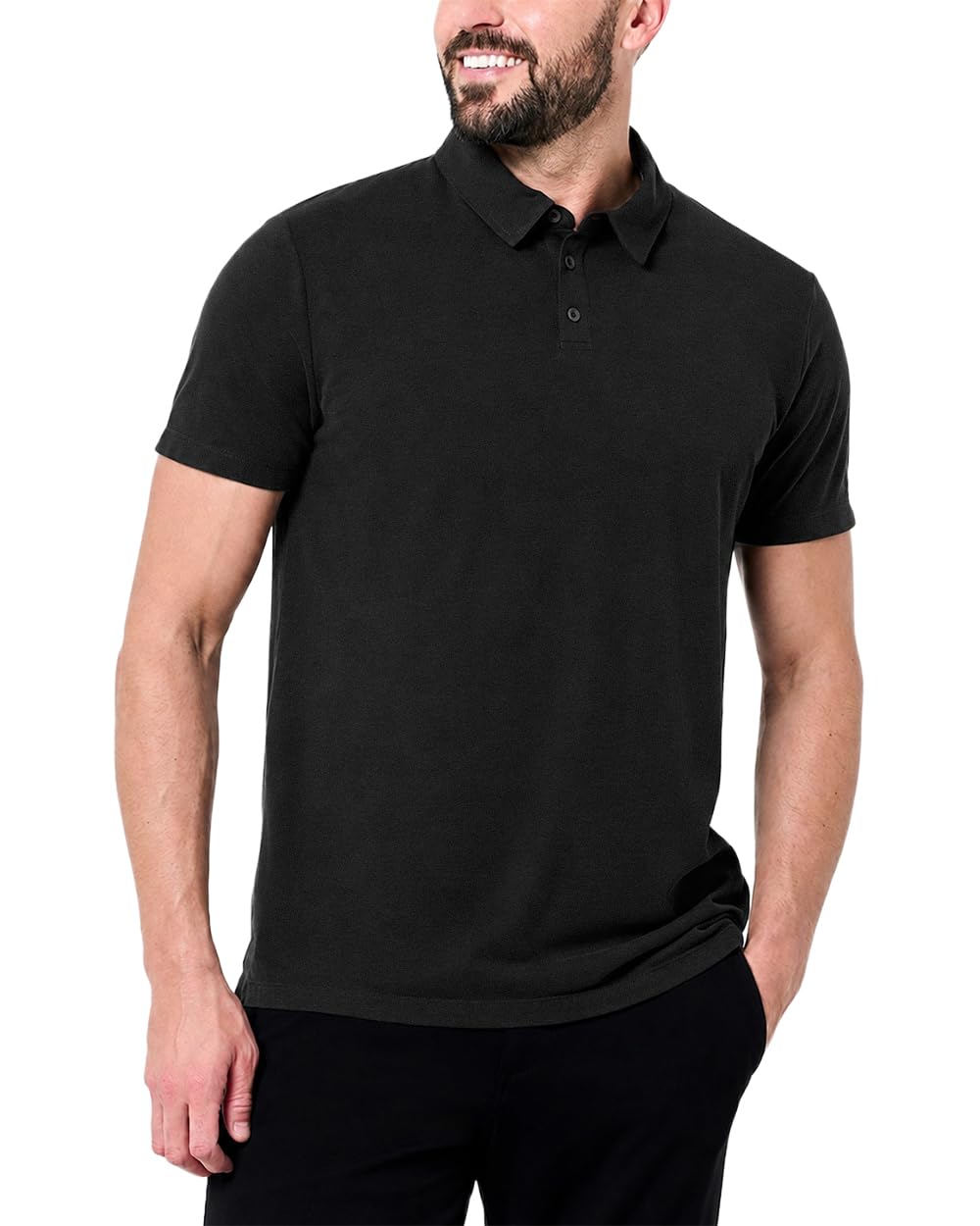 INTO THE AM Mens T Shirts Soft Cotton Blend Crew Neck Tee S - 4XL Athletic Fit Plain Casual T-Shirt for Men