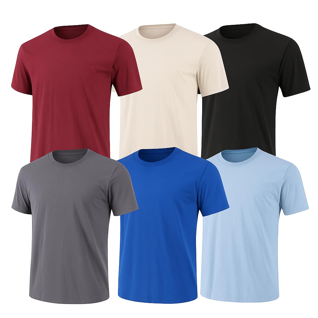 Hanes Men's Originals Lightweight T-Shirt, Crewneck T-Shirts for Men, Tri-Blend Tee