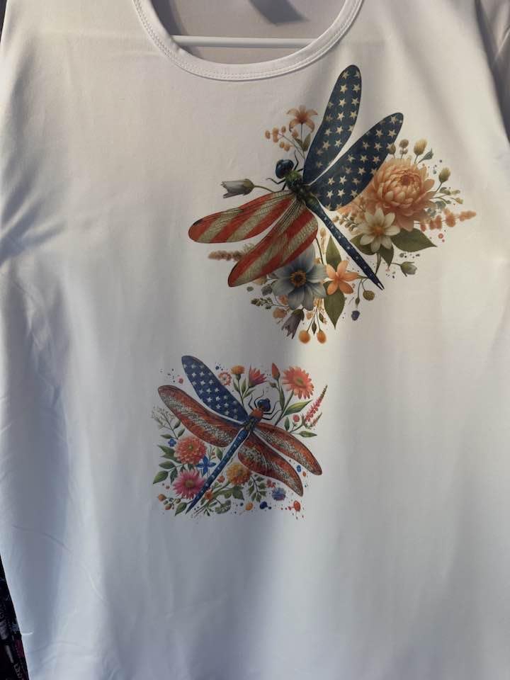 ORJ 5 PCS Unisex Sublimation Blank T Shirt White Polyester Shirts Crew Neck Short Sleeve for Sublimation T Shirt